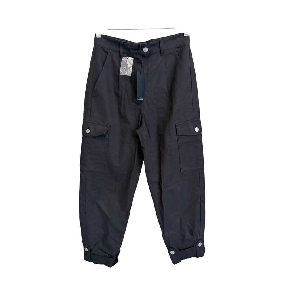 The Range Tapered Cargo Pants Sze XS Black Utility Streetwear Rebel Normcore NWT